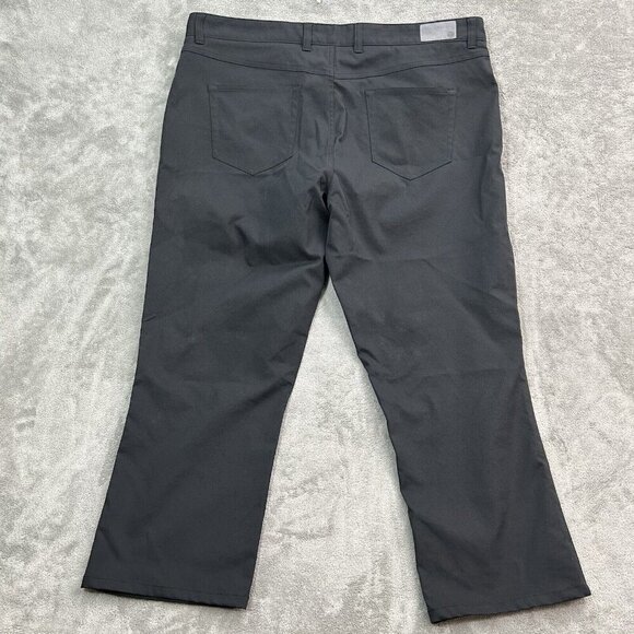 Peter Millar Pants Men 40x24 Black EB66 Performance Five Pocket Chino Trousers - Picture 14 of 16